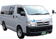 奥住運輸有限会社の貨物輸送車 ルートバン